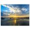 Designart - Beautiful Sunrise and Seashore - Large Seashore Canvas Wall Art